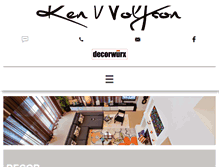 Tablet Screenshot of kenwolfson.com